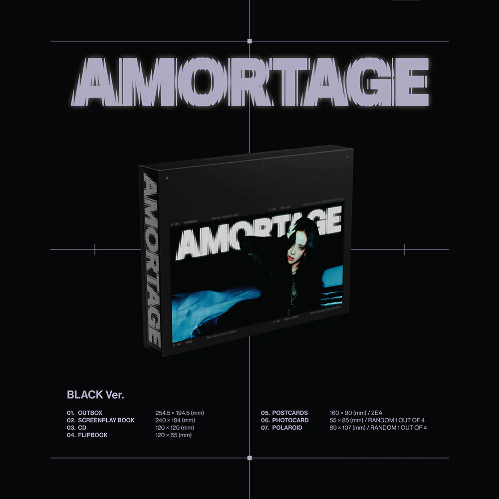 AMORTAGE (BLACK ver.) [CD]
