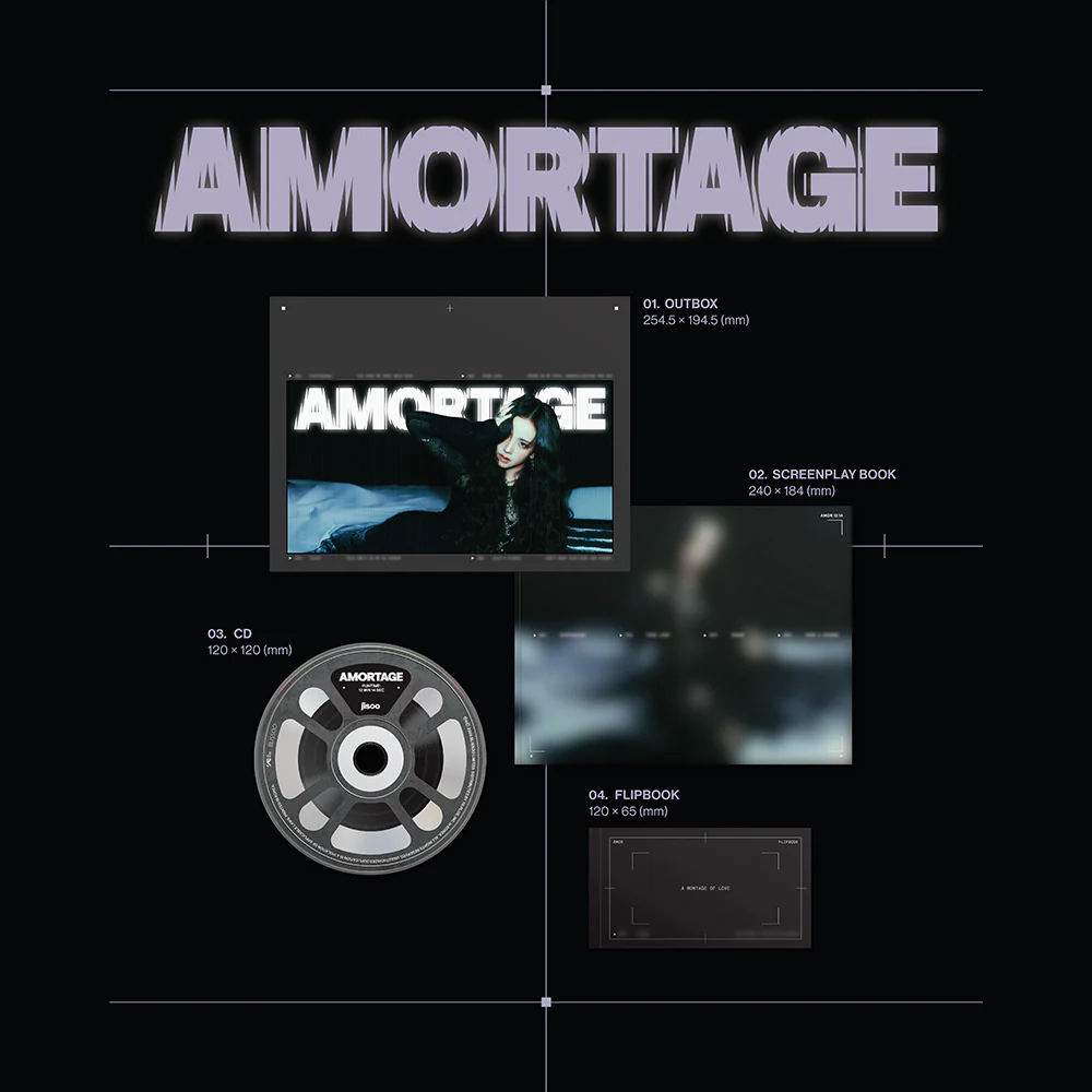 AMORTAGE (BLACK ver.) [CD] - Image 2