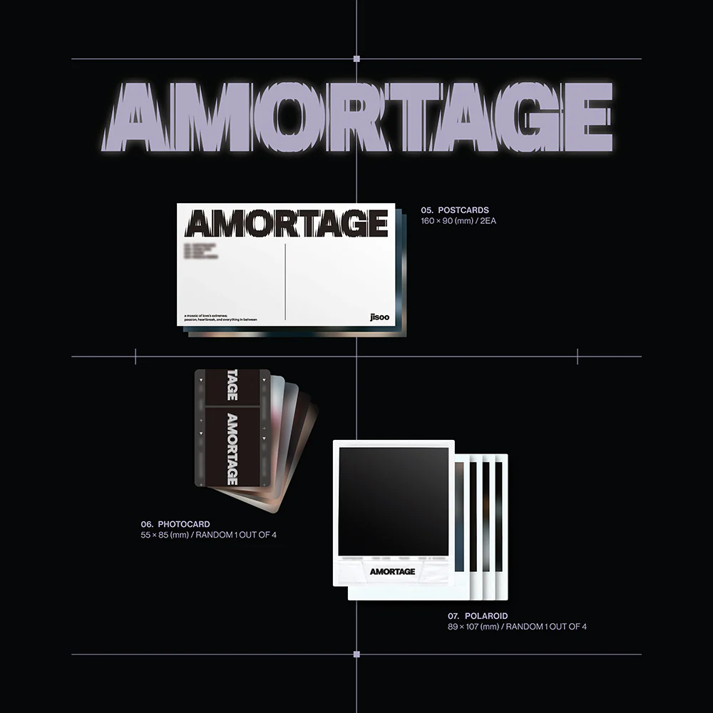 AMORTAGE (BLACK ver.) [CD] - Image 3