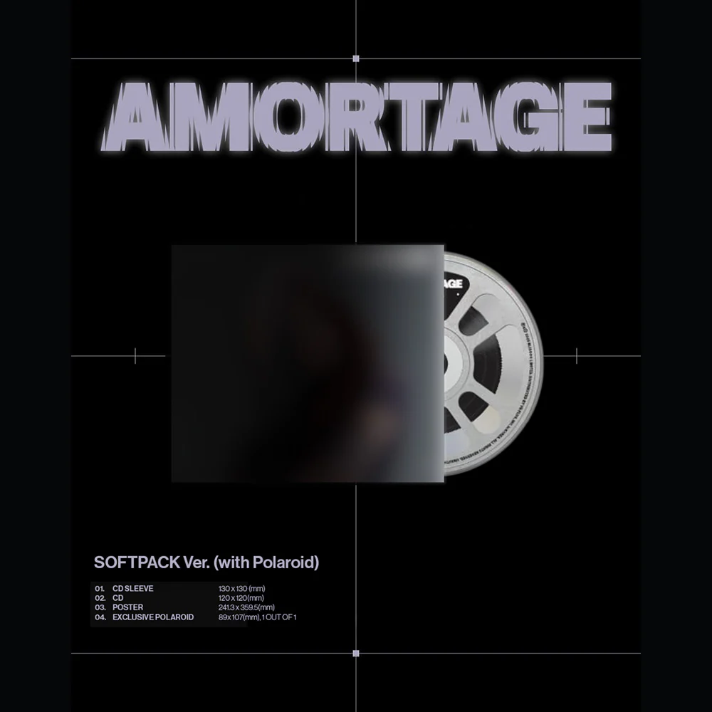 AMORTAGE - Polaroid softpack [CD]