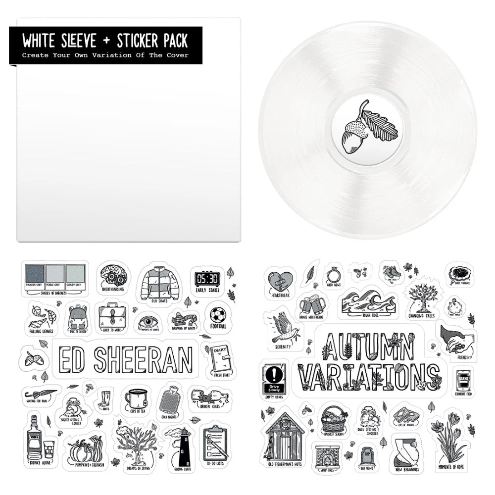 Autumn Variations Sticker Sheet Vinyl [LP]