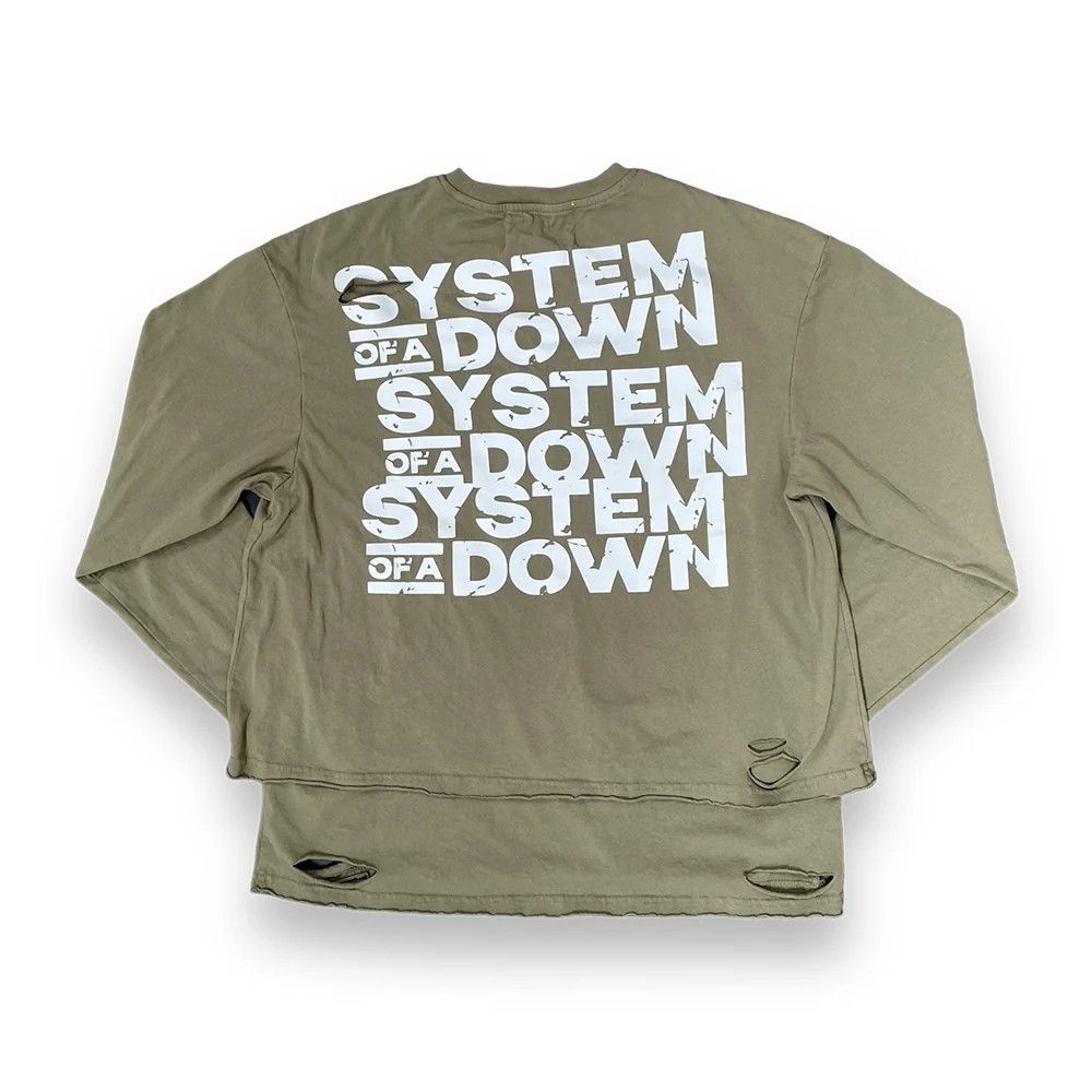 Awake Distressed Long Sleeve - Image 3