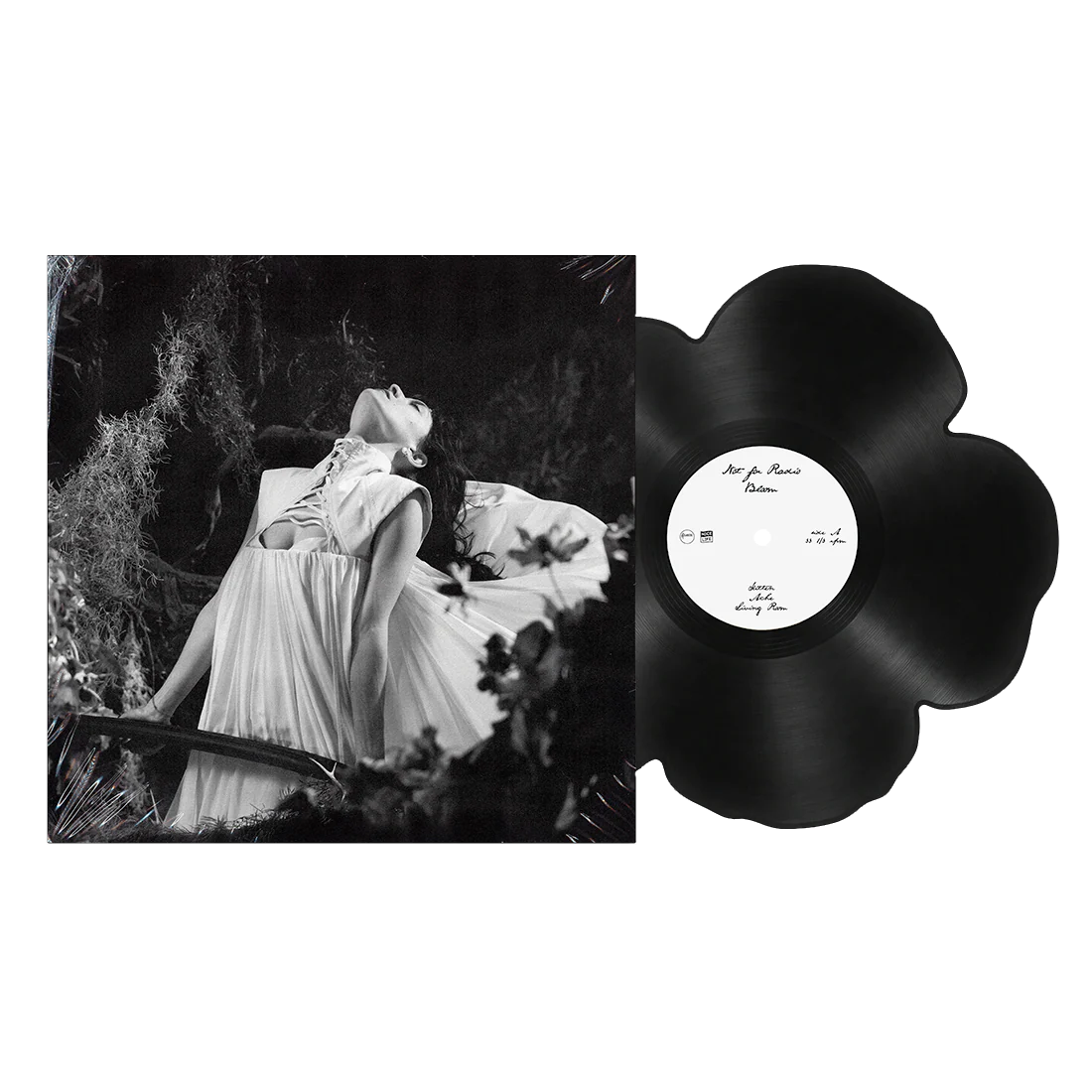 Bloom - 12” flower-shaped vinyl