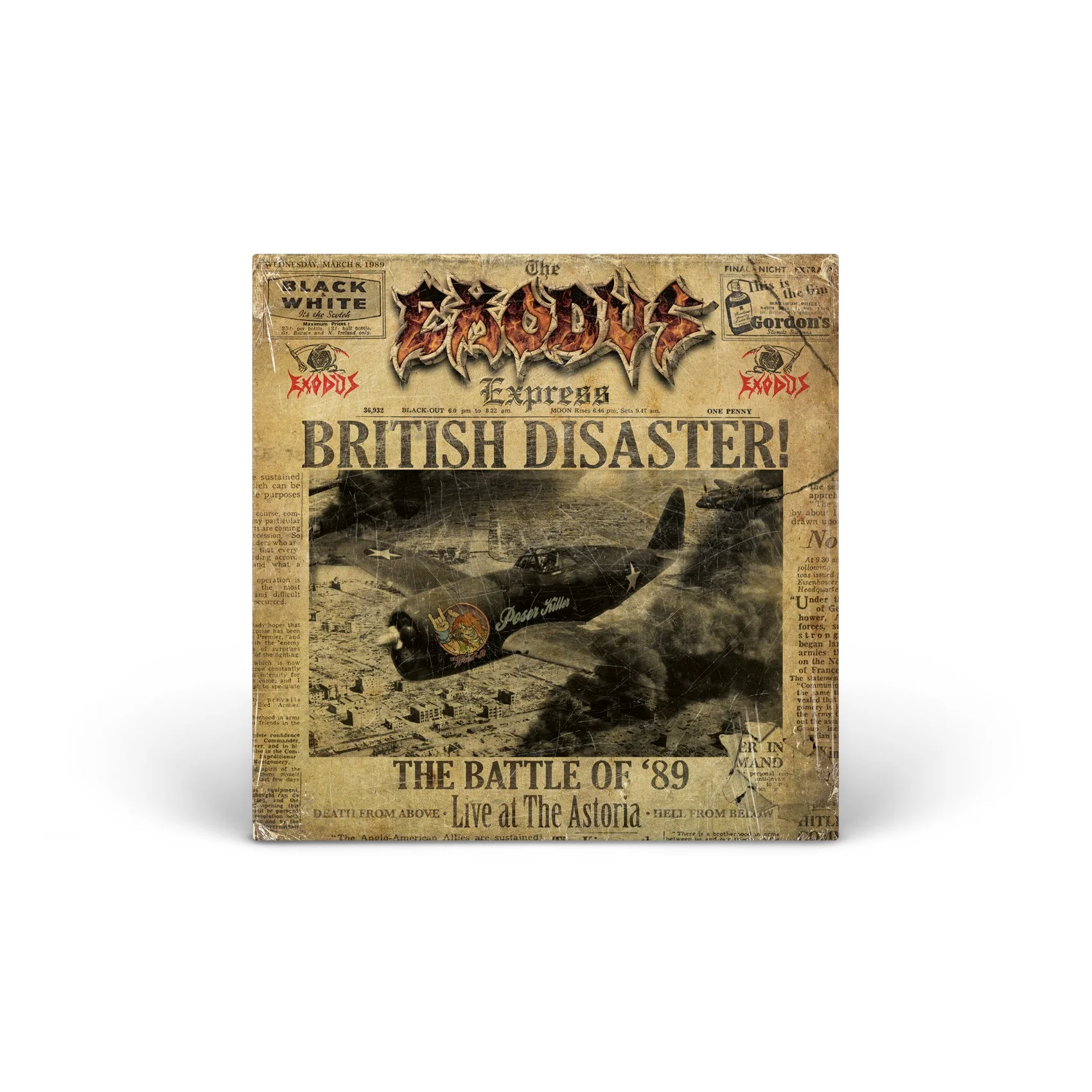 British Disaster: The Battle of '89 (Live At The Astoria) [GOLD VINYL] Vinyl [LP]