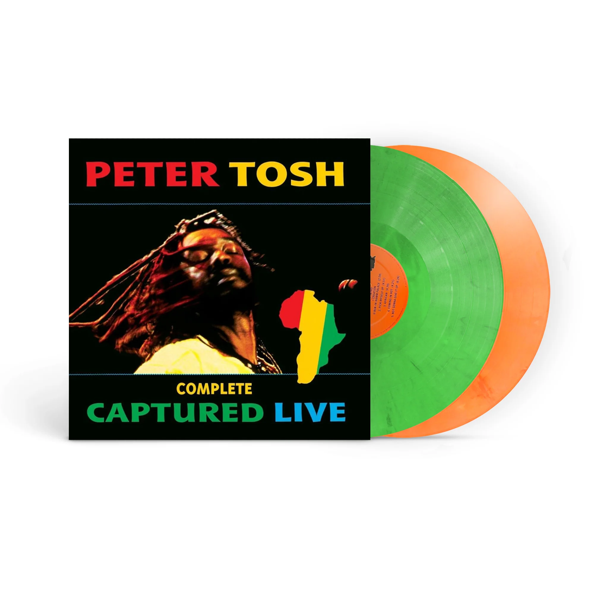 Complete Captured Live (Marbled Red, Blue, Yellow and Green) Vinyl [2LP]