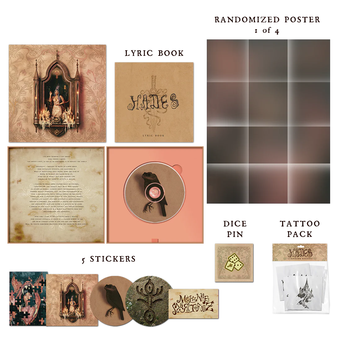 Dice Enamel Pin + CD Box Set - Image 2