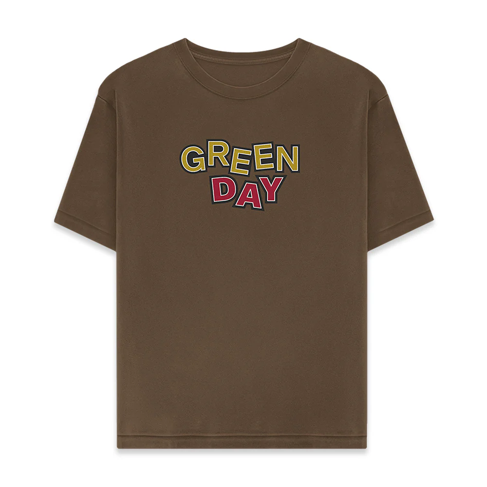 Dookie 30th Explosion Logo Brown T-Shirt - Image 2