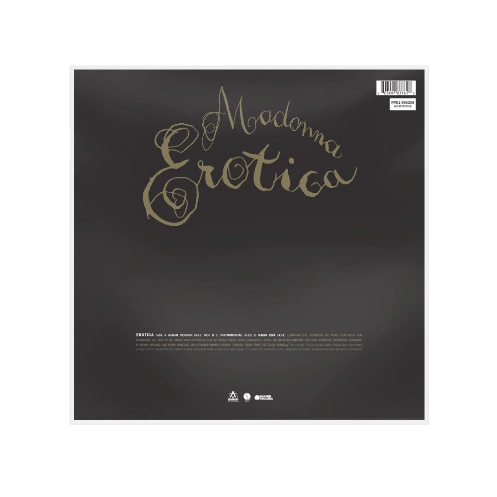 Erotica (30th Anniversary Picture Disc) Vinyl [LP] - Image 2