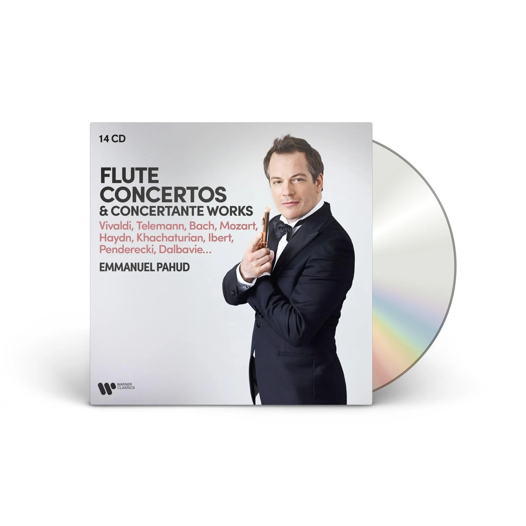 Flute Concertos & Concertante Works - Vivaldi, Telemann, Bach, Mozart, Haydn, Khachaturian, Ibert, Penderecki, Dalbavie… [14CD]