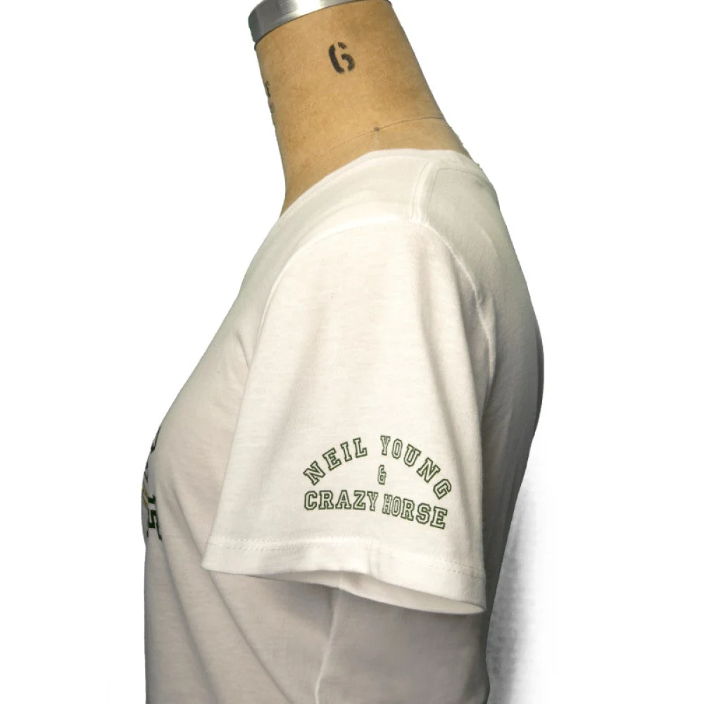 Soft Organic Greendale High Women’s White T-Shirt - Image 2