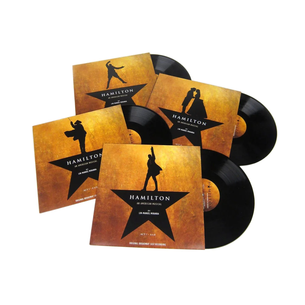 Hamilton (Original Broadway Cast Recording) Vinyl [4LP]