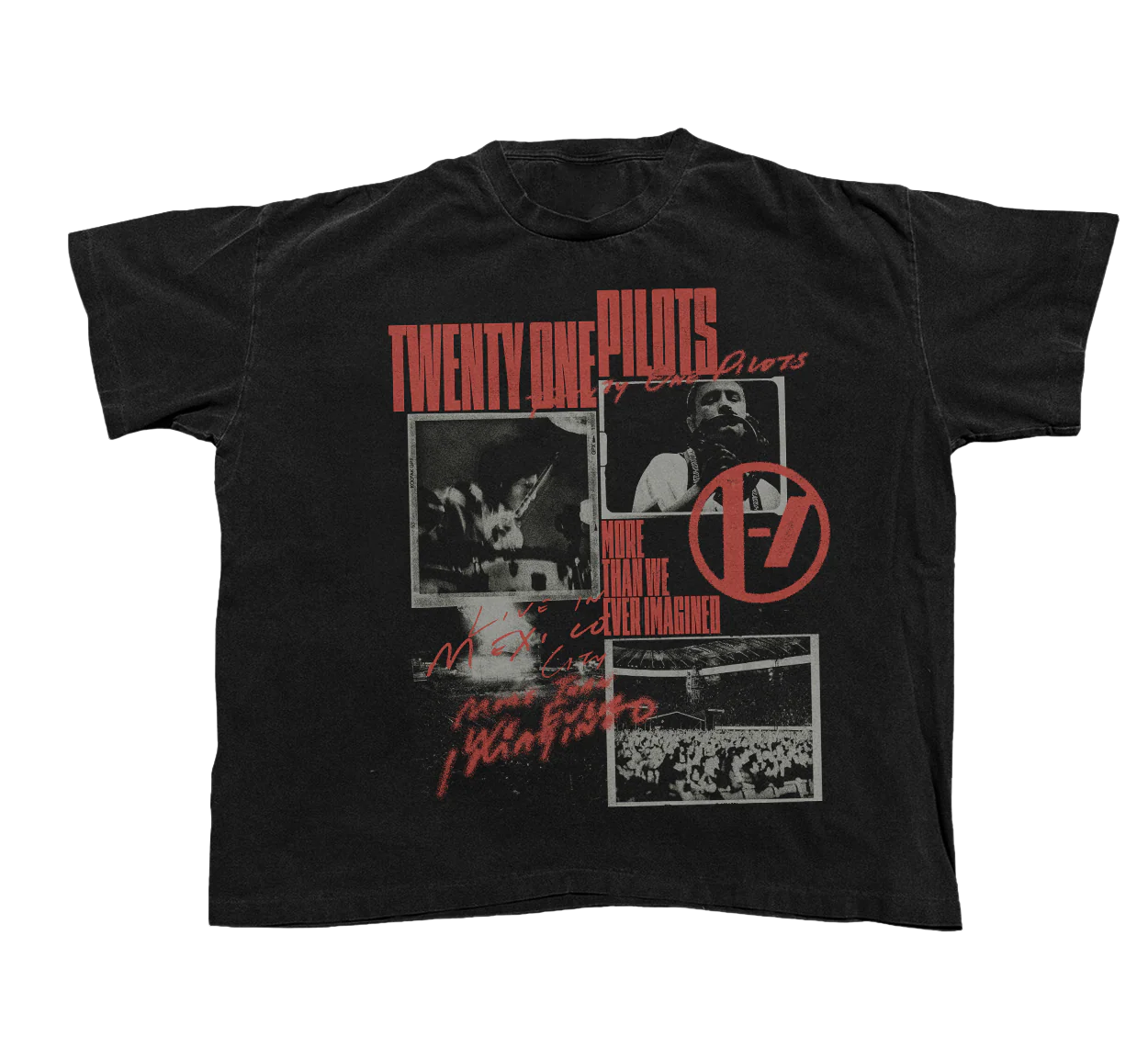 “IMAGINED” SCRIPT PHOTO TEE