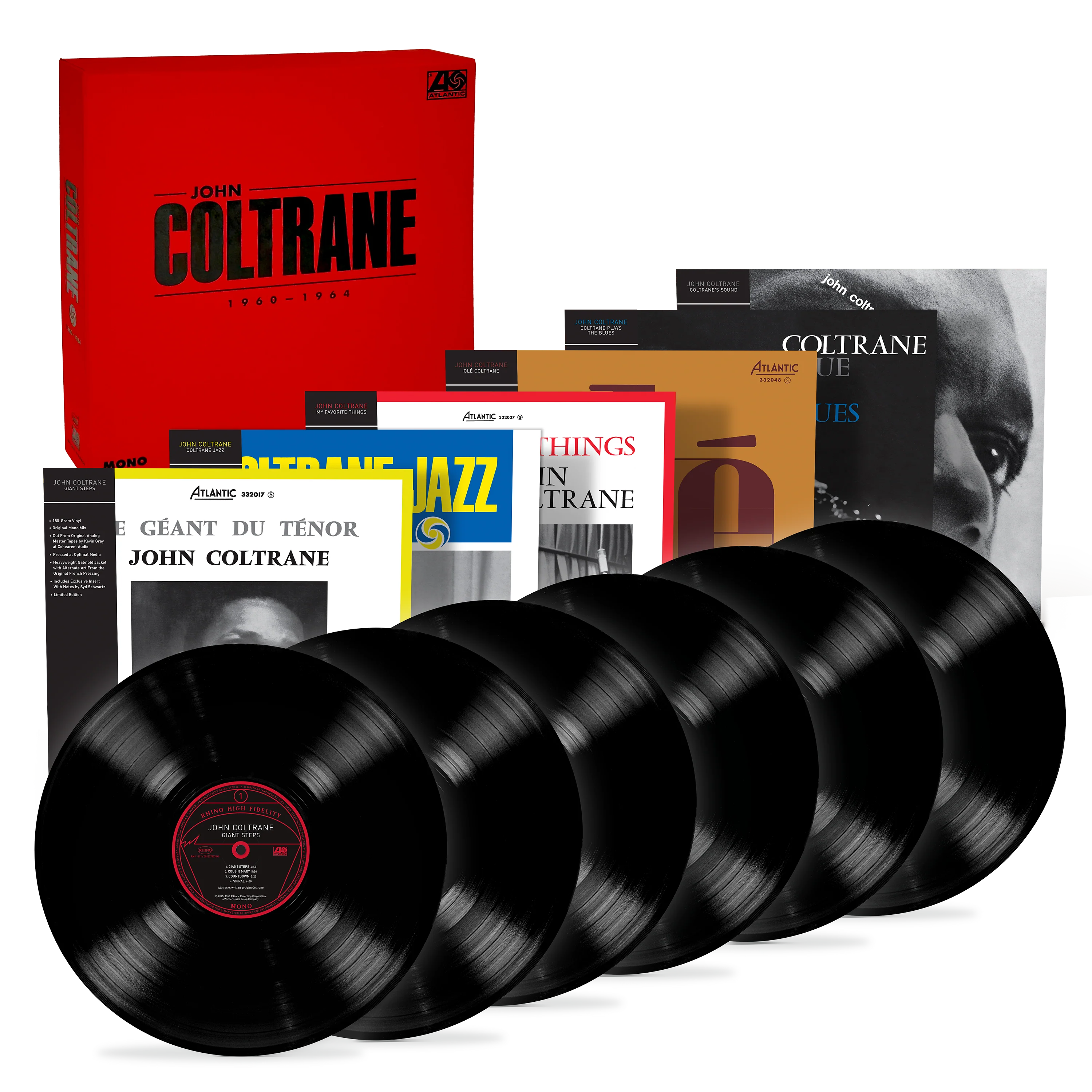John Coltrane: 1960-1964 Mono (Rhino High Fidelity) Vinyl [6LP]
