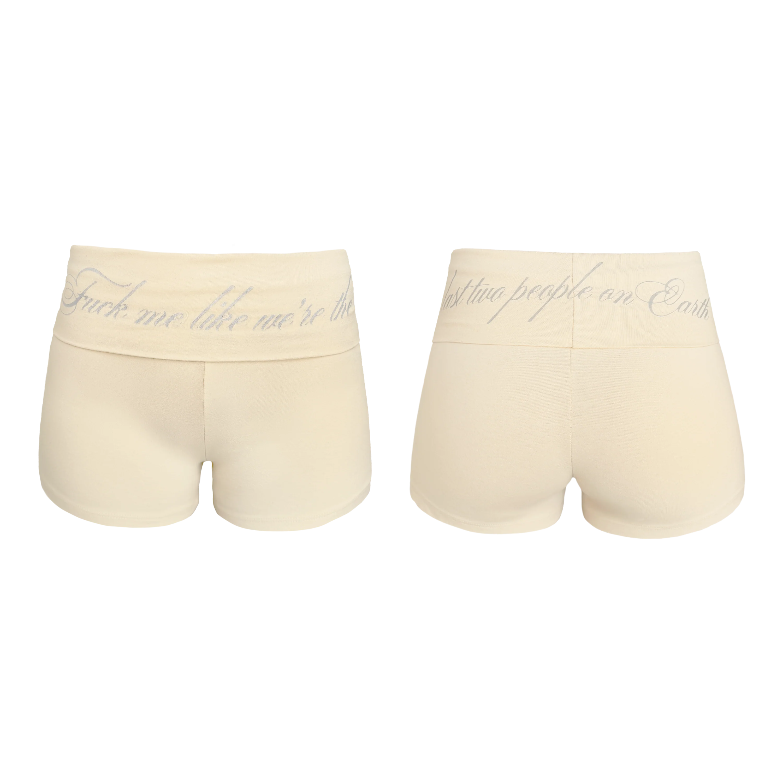 Last Two People on Earth Biker Shorts