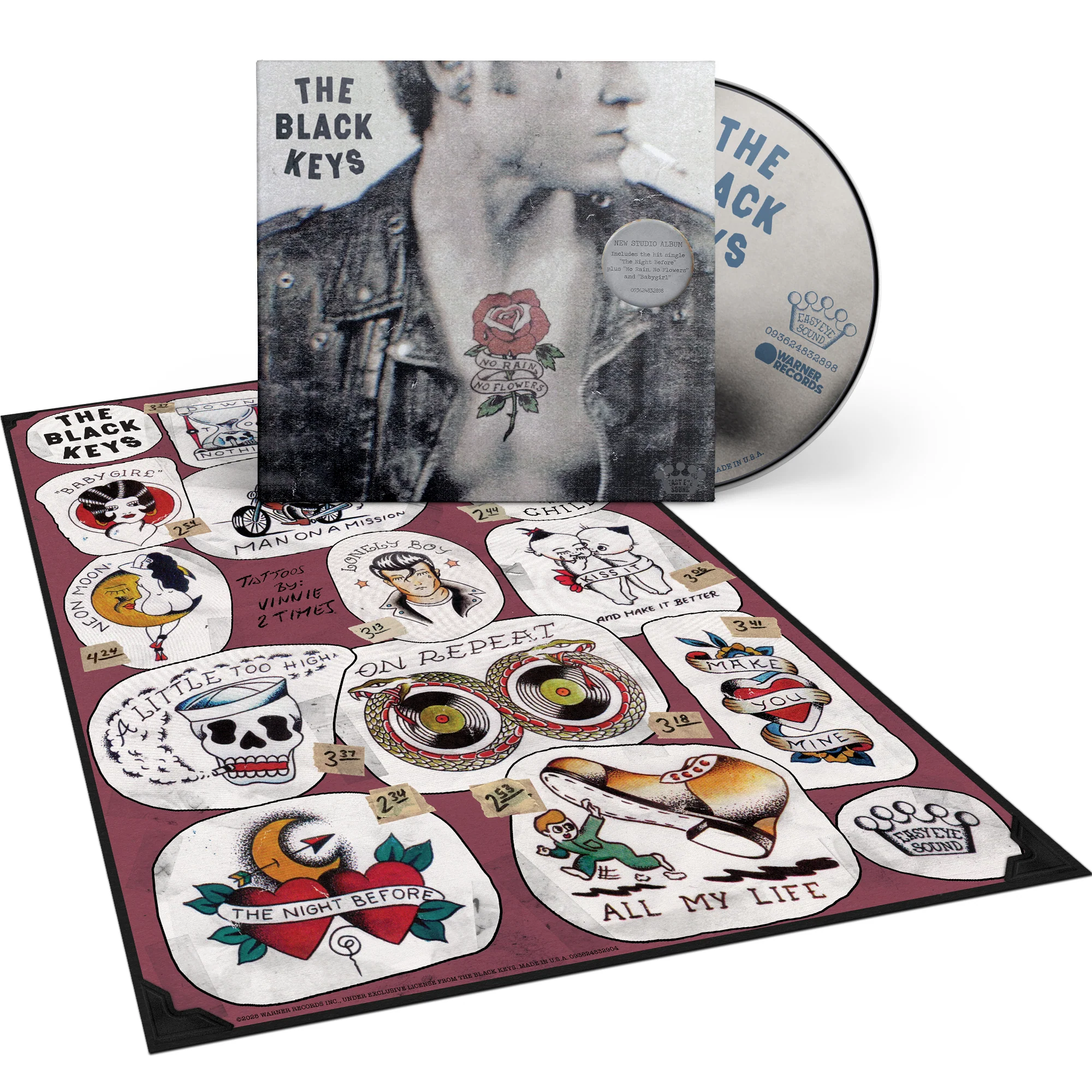 No Rain, No Flowers [CD]