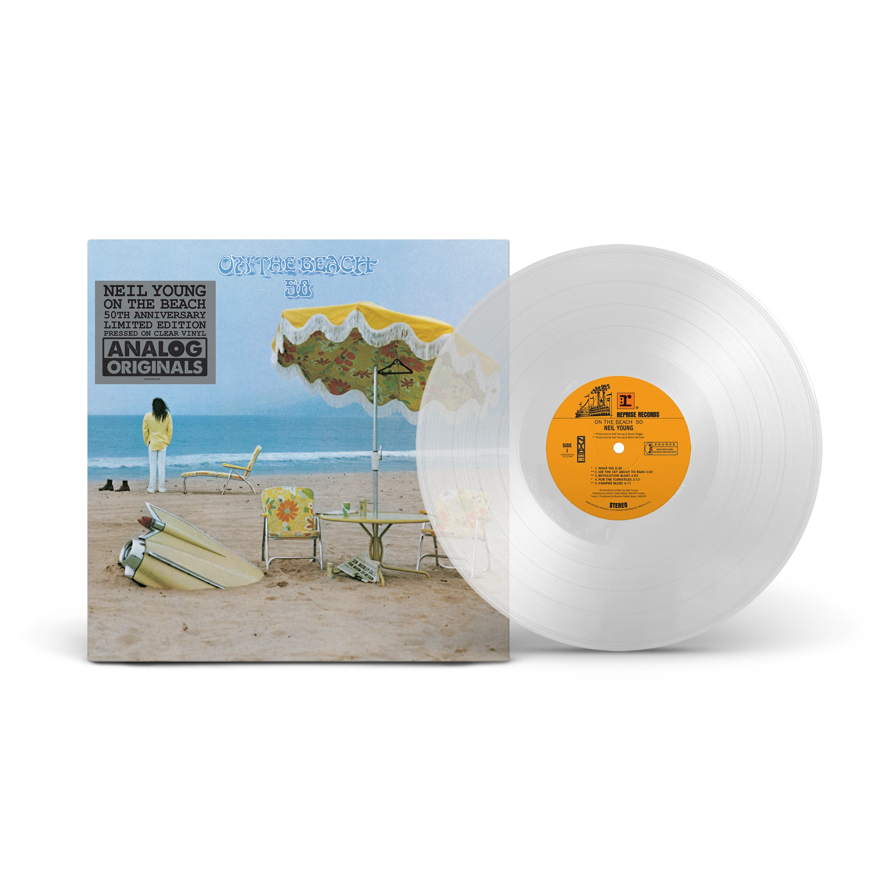 On the Beach 50th Anniversay (1LP Exclusive Clear) - Image 2