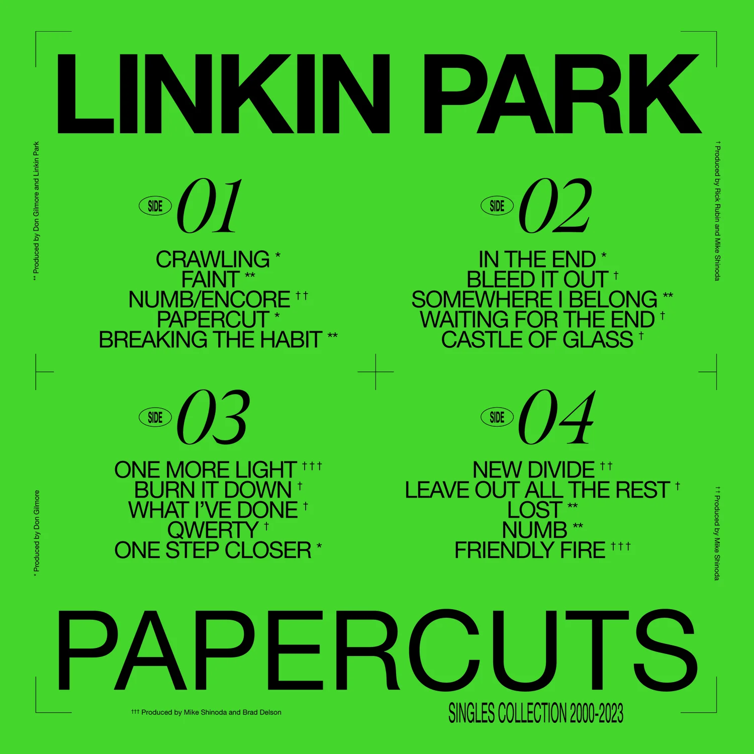 Papercuts Standard Black Vinyl [2LP] - Image 2