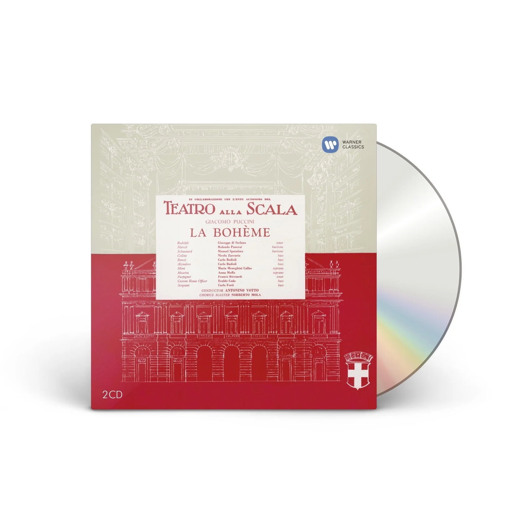 Puccini: La bohème (1956 - Votto) - Callas Remastered [2CD]