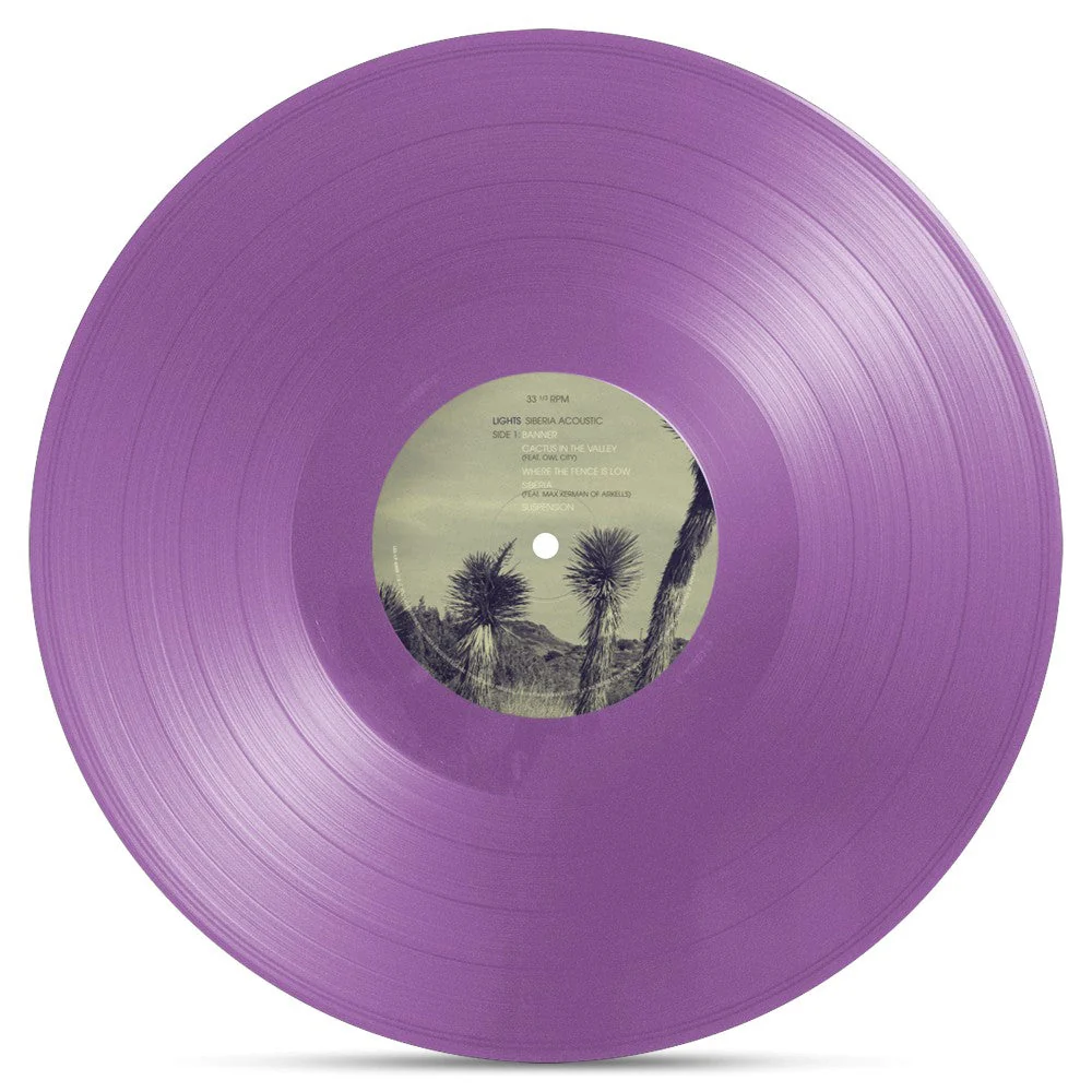 Siberia Acoustic 10th Anniversary Edition Opaque Violet Vinyl [LP] - Image 3