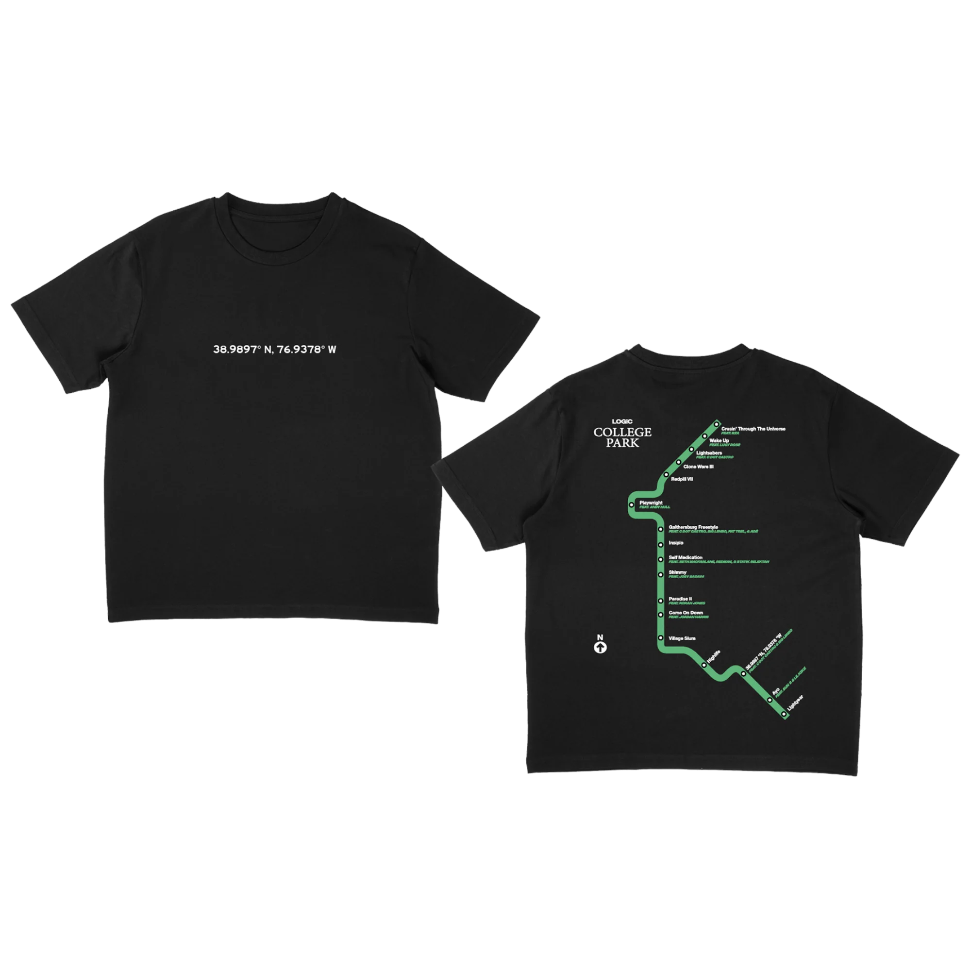 Subway Coordinates T-Shirt