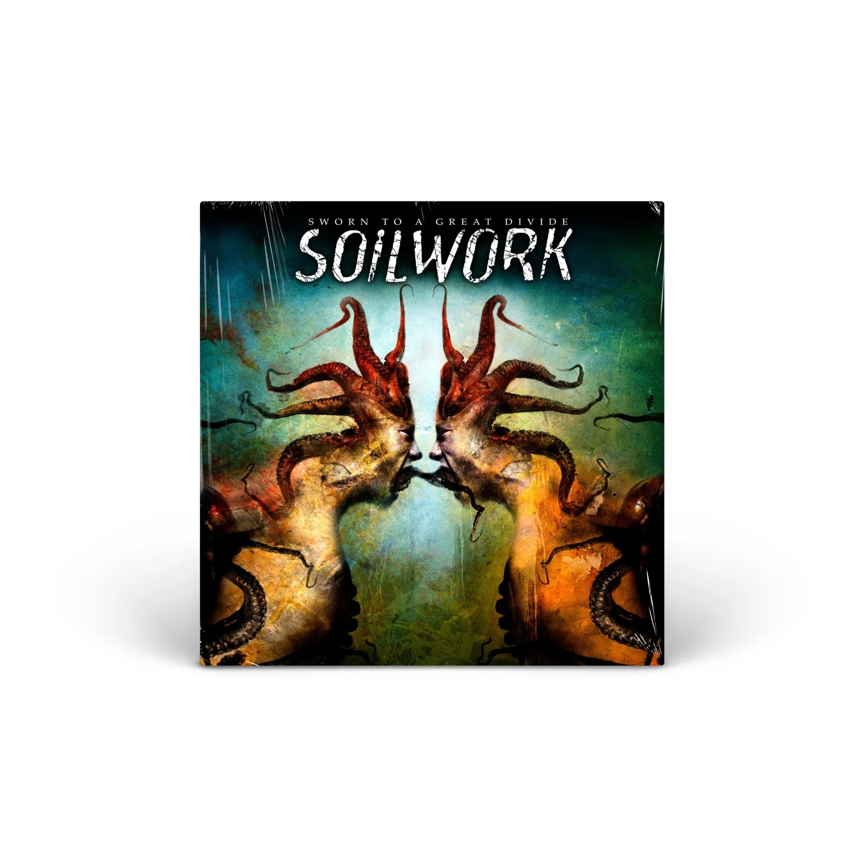 Sworn to a Great Divide (Transparent Green - Sleeve / Lyric Sheet + Poster) Vinyl [LP]