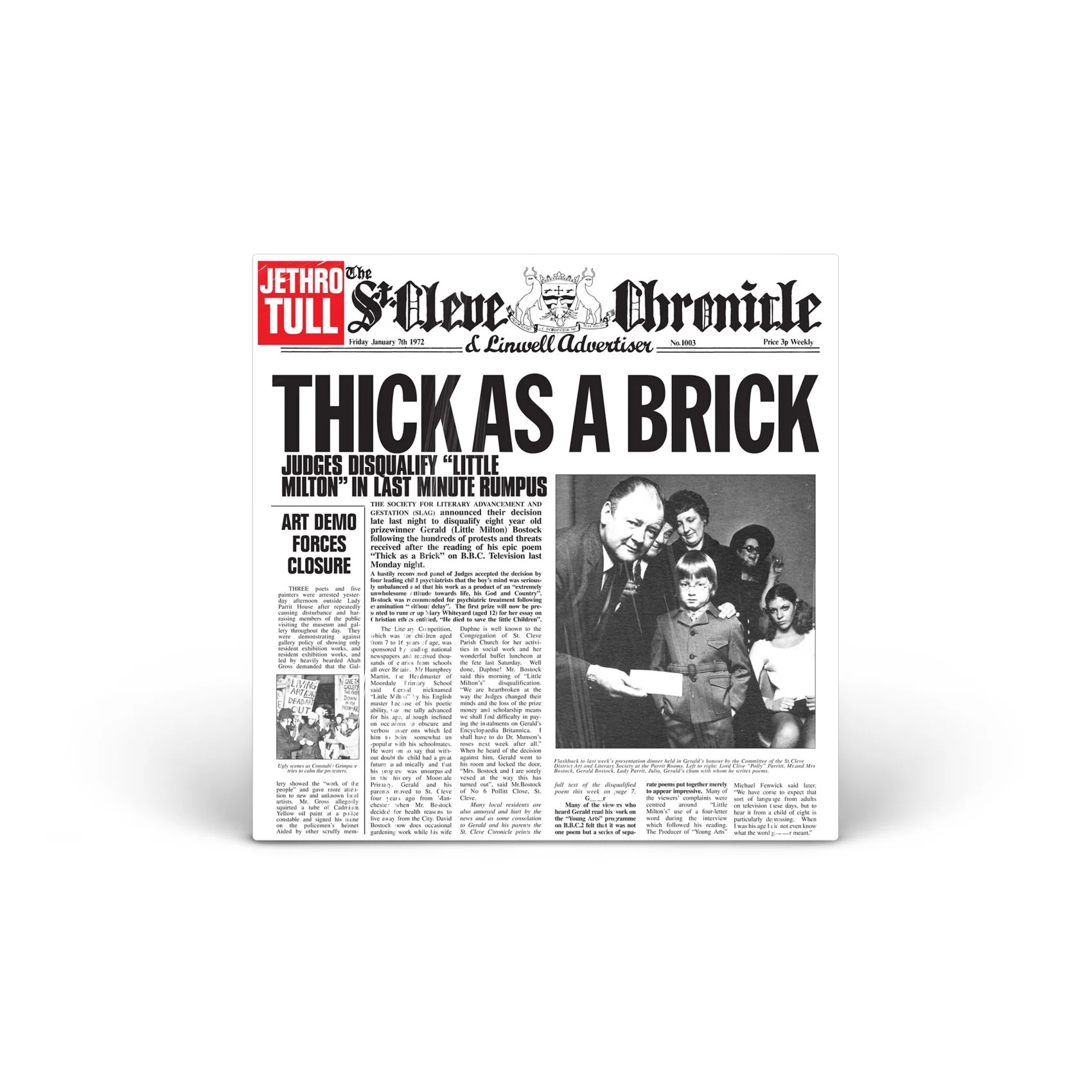 Thick as a Brick (2014 Remaster) Vinyl [LP]