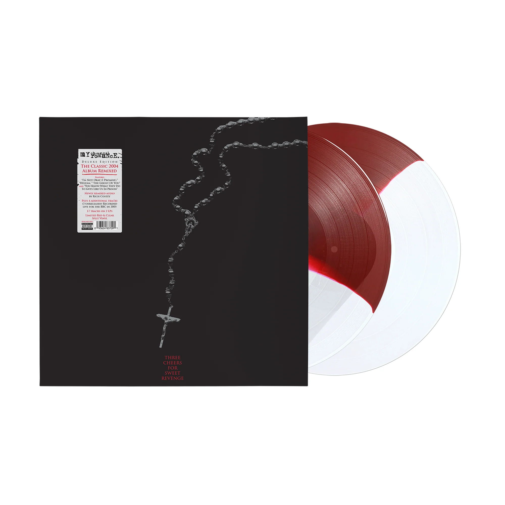 Three Cheers for Sweet Revenge (Deluxe Edition) Red & Clear Split Vinyl [2LP]