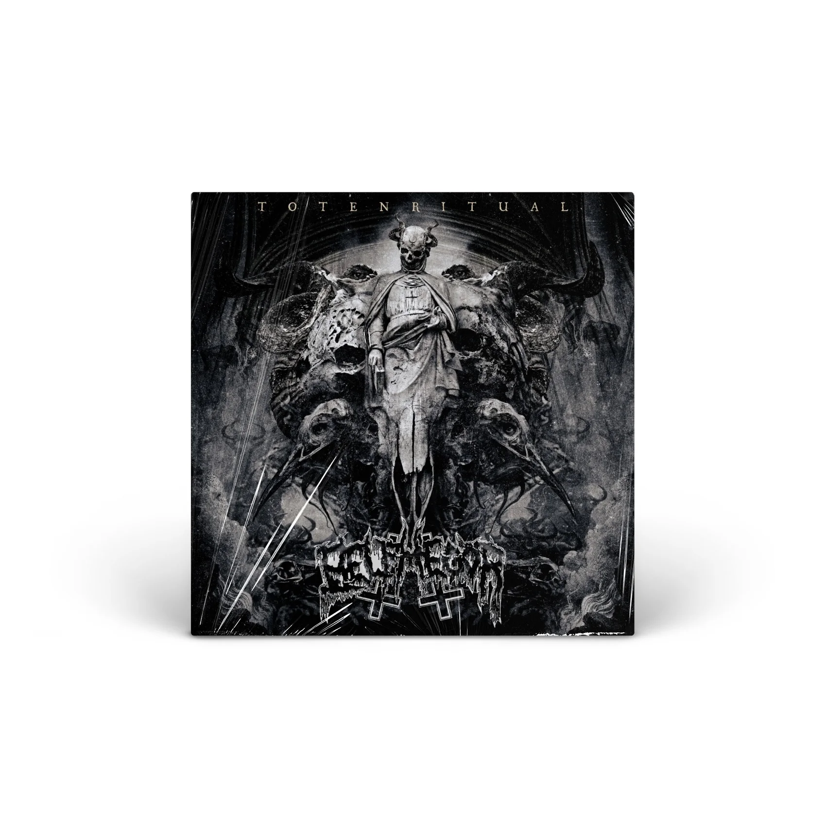 Totenritual (Crystal clear, gold, black splatter LP in Gatefold) Vinyl [LP]